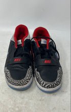 Load image into Gallery viewer, Nike Boys Air Jordan Legacy 312 Low Chicago Flag Black Red Sneakers Shoes 2.5Y

