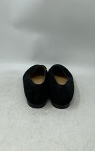 Load image into Gallery viewer, Ann Taylor Womens Black Suede Round Toe Slip-On Flat Loafer Shoes Size 9.5M
