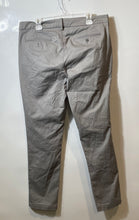Load image into Gallery viewer, Express Mens Gray Flat Front Slash Pocket Regular Fit Chino Pants Size 36X32
