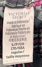 Load image into Gallery viewer, Victoria's Secret Womens Multicolor Plaid Elastic Waist Pajama Pants Size S
