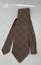 Load image into Gallery viewer, Giorgio Armani Mens Brown Keeper Loop Adjustable Pointed Tie
