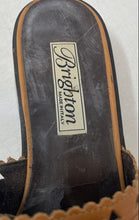 Load image into Gallery viewer, Brighton Womens Brown Leather Open Toe Slip-On Slide Sandals Size 9.5M
