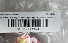 Load image into Gallery viewer, Ty Beanie Baby Tiptoe The Mouse 1999 Collection Stuffed Plush Toy
