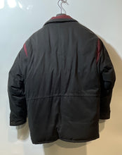 Load image into Gallery viewer, Boston Traders Mens Black Long Sleeve Collared Full-Zip Puffer Coat Size Medium
