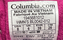 Load image into Gallery viewer, Columbia Womens Palermo Street Tall BL0042-012 Multicolor Sneaker Shoes Size 8
