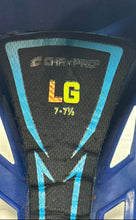Load image into Gallery viewer, Champro Kids Blue Curved Brim Batting Baseball Helmet Size L 7-7.5
