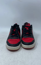 Load image into Gallery viewer, Nike Kids Court Borough Low 2 BQ5448-007 Black Red Sneaker Shoes Size 6.5Y
