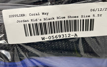 Load image into Gallery viewer, Nike Kids Air Jordan 13 Retro 884129-040 Black Blue Sneaker Shoes Size 5.5Y
