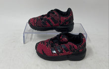 Load image into Gallery viewer, Adidas Kids ZX Flux Red Black Low Top Slip-On Sneaker Shoes Size 5K
