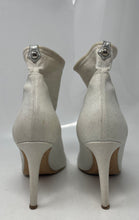 Load image into Gallery viewer, Authentic Giuseppe Zanotti Womens White Ankle Booties Size EUR 39.5 Stained Worn
