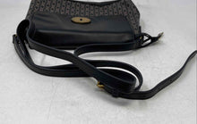 Load image into Gallery viewer, Fossil Womens Gabriella Black Monogram Leather Adjustable Strap Crossbody Bag
