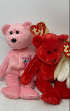 Load image into Gallery viewer, Set Of 5 Pieces Ty Beanie Baby Mum Bear Collectible Stuffed Animals Plush Toys
