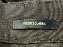 Load image into Gallery viewer, Authentic Versace Classic Mens Black Straight Leg Dress Pants Size EUR 32
