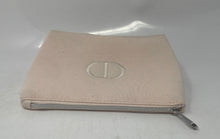 Load image into Gallery viewer, Christian Dior Beauty Womens Light Pink Zipper Travel Makeup Cosmetic Bag
