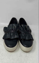 Load image into Gallery viewer, Michael Kors Womens Bella White Black Snakeskin Slip-On Sneaker Shoes Size 9.5M

