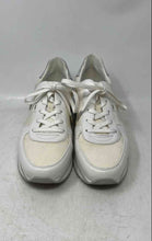 Load image into Gallery viewer, Michael Kors Womens Monique White And Silver Lace-Up Sneakers Shoes Size 10M
