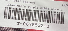 Load image into Gallery viewer, Hugo Boss Mens Purple Short Sleeve Collared Regular Fit Polo Shirt Size Large

