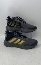 Load image into Gallery viewer, Adidas Boys Own The Game 2.0 GZ3381 Gray Black Sneakers Shoes Size 4.5

