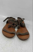 Load image into Gallery viewer, Kate Spade New York Womens Carlita Brown Tassel Flat Slingback Sandals Size 8M
