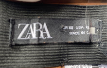 Load image into Gallery viewer, Zara Womens Brown High Waisted Skinny Leg Ankle Leggings Pants Size XS
