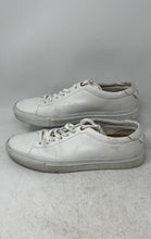 Load image into Gallery viewer, Good Man Mens Edge White Leather Lace-Up Low Top Sneaker Shoes Size 9

