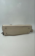 Load image into Gallery viewer, BCBGeneration Womens Beige Leather Double Strap Bottom Studs Shoulder Handbag
