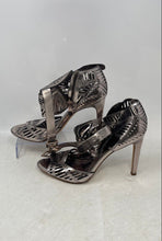 Load image into Gallery viewer, BCBGeneration Womens BG-Catalina Gray High Stiletto Gladiator Heels Size 9M
