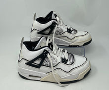 Load image into Gallery viewer, Authentic Nike Kids Air Jordan 4 Retro DC4101-100 White Sneaker Shoes Size 6.5Y
