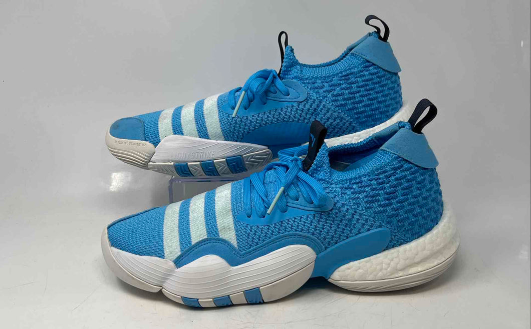 Adidas Mens Trae Young 2 H06479 Blue White Low Top Lace-Up Sneaker Shoes Size 12