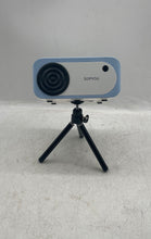 Load image into Gallery viewer, SopYou Model P2 White Blue Mini Video Projector With Tripod And Box Not Tested
