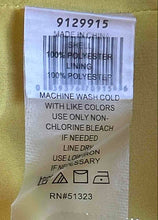 Load image into Gallery viewer, Vince Camuto Womens Bright Yellow Short Sleeve Round Neck Tunic Dress Size 14
