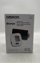 Load image into Gallery viewer, Omron Bronze Upper Arm Blood Pressure Monitor With Cuff HEM Not Tested
