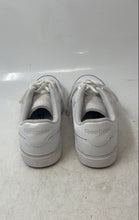 Load image into Gallery viewer, Reebok Womens Club Memt Bold 100206400 White Leather Sneakers Shoes Size 6.5
