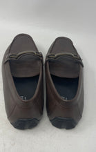 Load image into Gallery viewer, Alfani Mens Egan 35877 Brown Round Toe Slip-On Driving Loafer Shoes Size 9.5M
