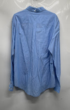 Load image into Gallery viewer, Tommy Hilfiger Mens Blue Collared Long Sleeve Button-Up Shirt Size XL
