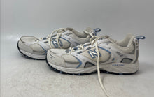 Load image into Gallery viewer, New Balance Womens 413 CW413WF White Blue Lace-Up Sneaker Shoes Size 7D
