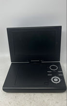 Load image into Gallery viewer, ETec Blue Foldable Screen Compact Portable DVD USB And CD Player Untested
