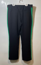 Load image into Gallery viewer, Worthington Womens Black Green Modern Fit Straight Leg Ankle Pants Size 14
