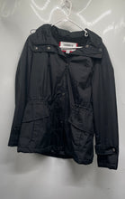 Load image into Gallery viewer, Weatherproof Womens Black Long Sleeve Full-Zip Utility Jacket Size Medium
