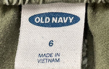 Load image into Gallery viewer, Old Navy Womens Green Elastic Waist Straight Leg Drawstring Trouser Pants Size 6
