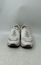 Load image into Gallery viewer, Michael Kors Womens Wilma White Silver Gray Lace-Up Sneakers Shoes Size 10M
