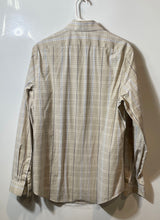 Load image into Gallery viewer, Calvin Klein Mens Multicolor Plaid Slim Fit Stretch Long Sleeve Dress Shirt Sz L
