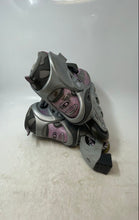 Load image into Gallery viewer, Roller Derby Womens Hybrid Elite G900 Gray Pink Anti-Shock Inline Skates Size 8
