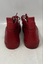 Load image into Gallery viewer, Del Toro Mens Quilted Alto Red Leather High-Top Chukka Sneaker Shoes Size 9
