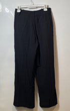 Load image into Gallery viewer, Zara Womens Black Slash Pockets Pleated Front Wide-Leg Dress Pants Size XS
