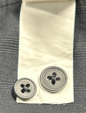 Load image into Gallery viewer, Zara Mens Black Long Sleeve Spread Collar Chest Pockets Button-Up Shirt Size L
