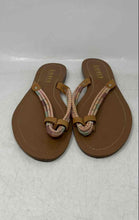 Load image into Gallery viewer, Lauren Ralph Lauren Womens Beige Open Toe Slip-On Flip Flop Sandals Size 9B
