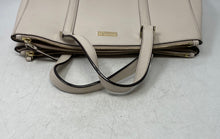 Load image into Gallery viewer, Kate Spade New York Womens Newbury Lane Loden Beige Leather Satchel Handbag
