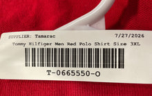 Load image into Gallery viewer, Tommy Hilfiger Mens Red Short Sleeve Collared Golf Polo Shirt Size 3XL
