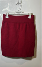 Load image into Gallery viewer, Express Womens Red High Waist Pull-On Straight &amp; Pencil Skirt Size Large
